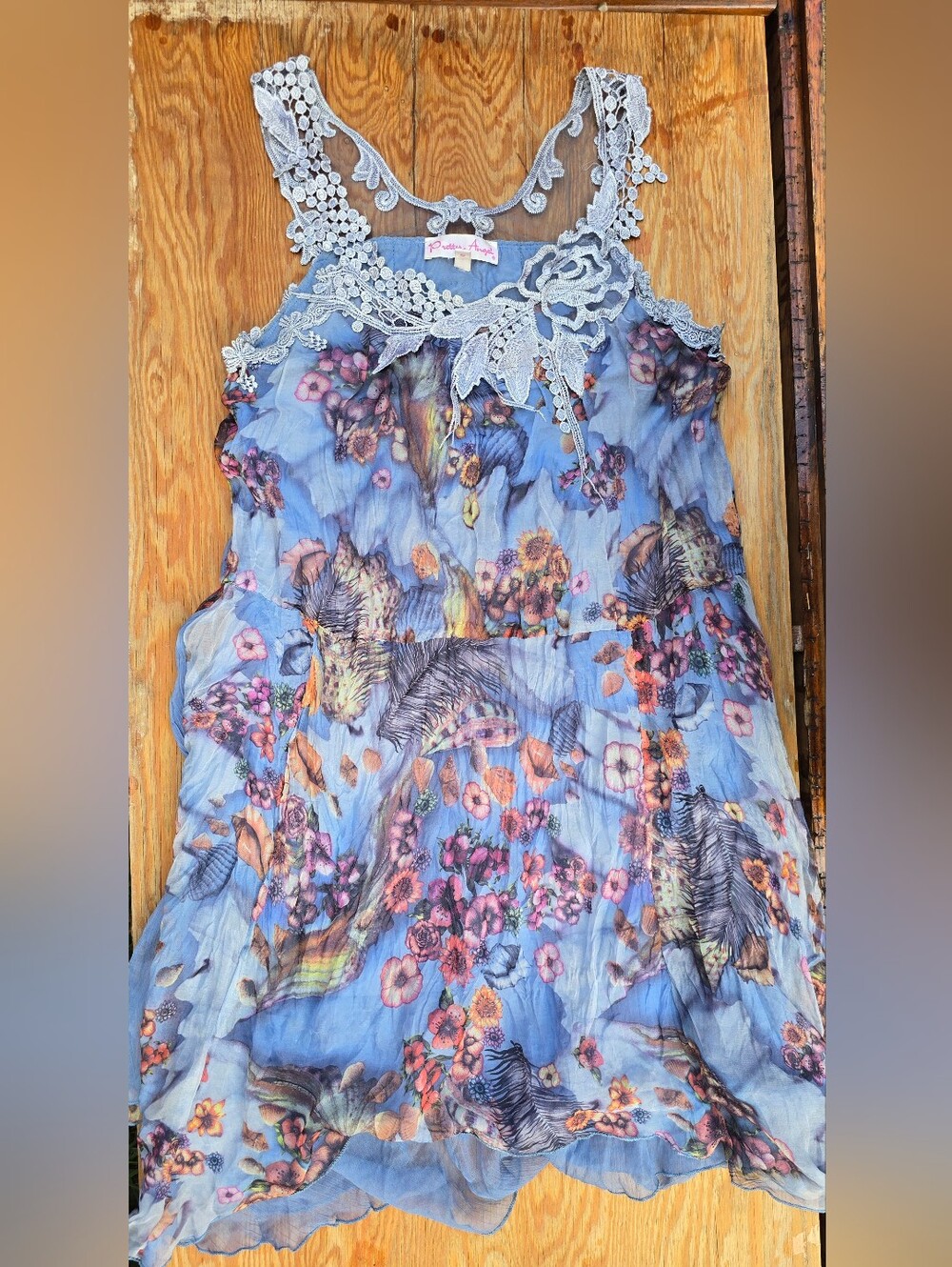 Pretty Angel blue floral dress